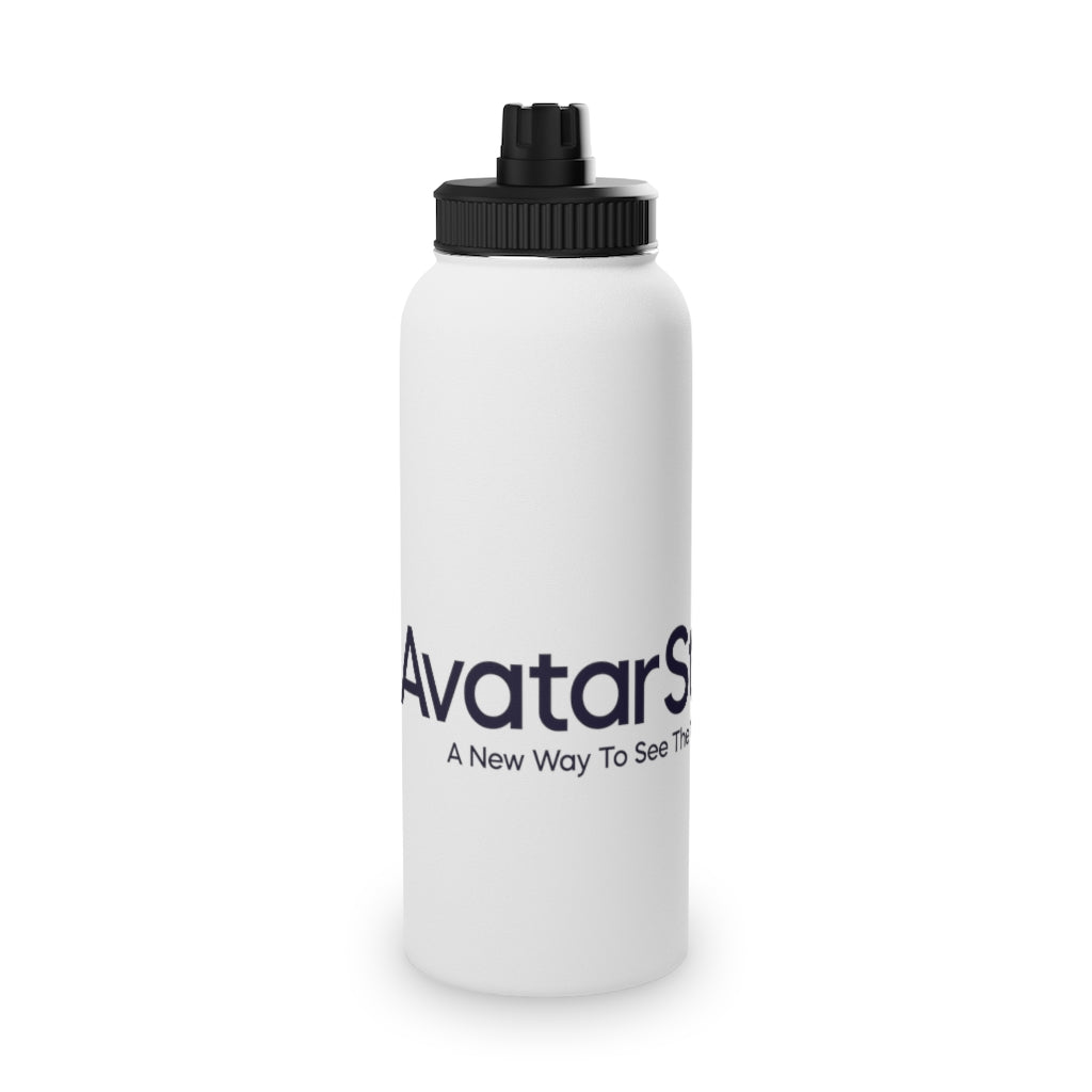AvatarStarz Stainless Steel Water Bottle, Sports Lid