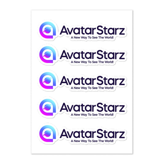AvatarStarz 5x Sticker sheet